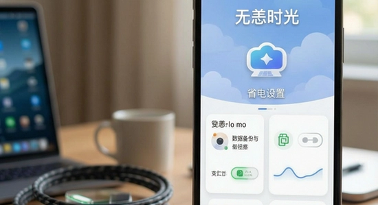 无恙时光数据备份与省电设置