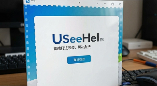 USeeHel��װ���޷��򿪽���취