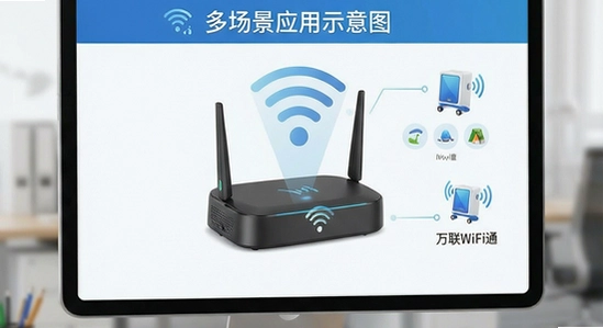 ����WiFiͨ�ೡ��Ӧ��ʾ��ͼ