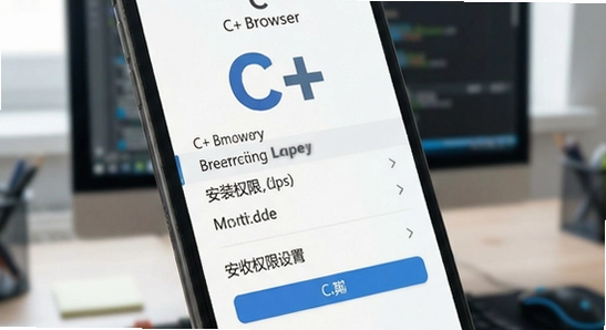 C+浏览器安装权限设置