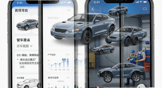 �𳵹ܼ�app�����湦��չʾ