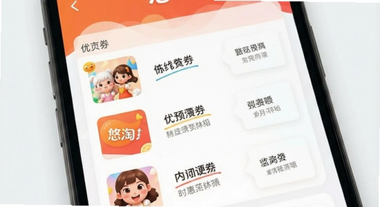 ����app�������Ż�ȯ�б�չʾ