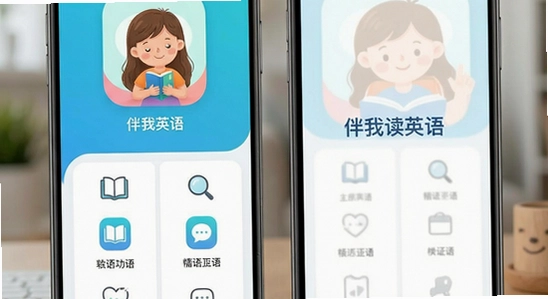 ���Ҷ�Ӣ��app�����湦��չʾͼ