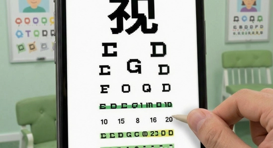 视力表app测试结果不准怎么办