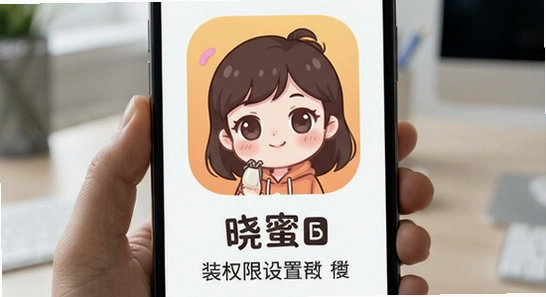 晓蜜app安装权限设置教程
