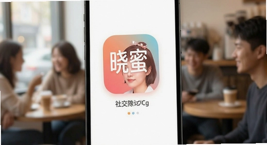 晓蜜app社交场景展示图