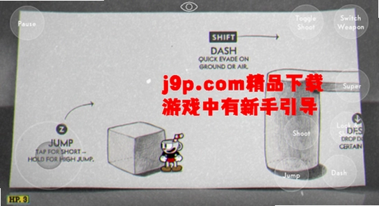 Cuphead Mobile��׿��װ�����ͼ, �ؼ��ʰ����豭ͷ�����������