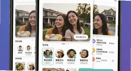 ����APPͬ���罻����չʾ 670x360