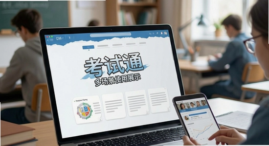 考试通多场景使用展示图