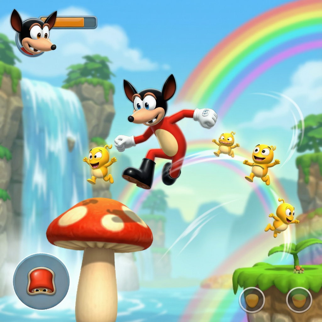 ��������Դ(Rayman Origins)�ٷ������ؽ�ͼ