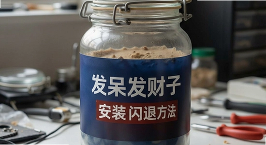 发呆发财罐子安装闪退解决方法
