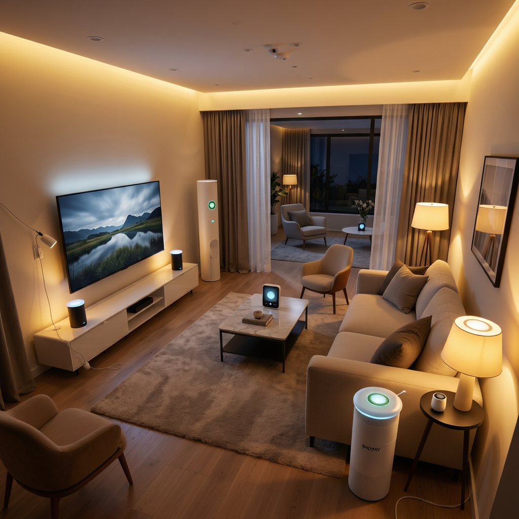 SNDWAY Smart Home���ܼҾ�App���ؽ�ͼ