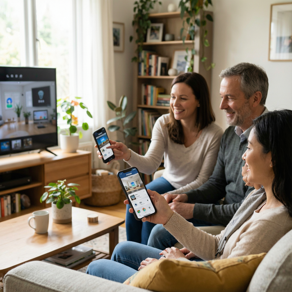 SNDWAY Smart Home���ܼҾ�App���ؽ�ͼ
