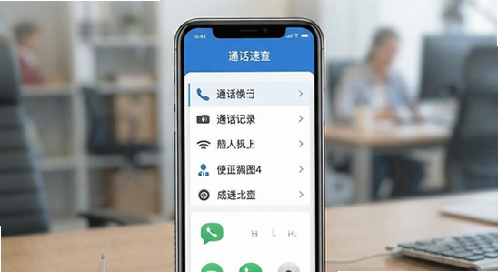 多场景使用通话记录一键速查示意图