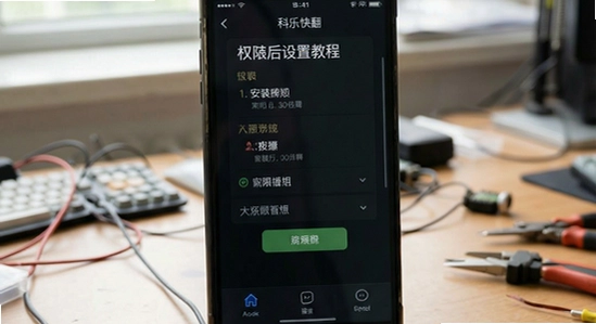 科乐快翻安装后权限设置教程