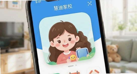 慧迪家校app界面展示图