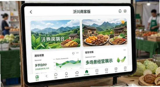 沂川商家版多场景经营使用展示