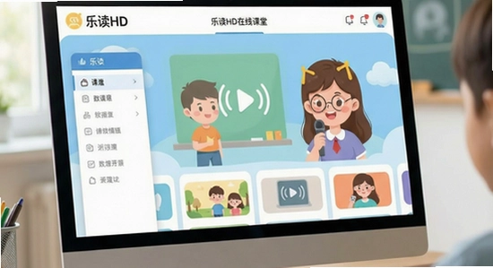 乐读HD在线课堂界面展示