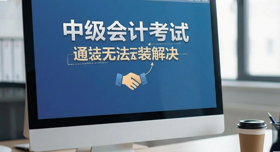 中级会计考试通无法安装解决办法