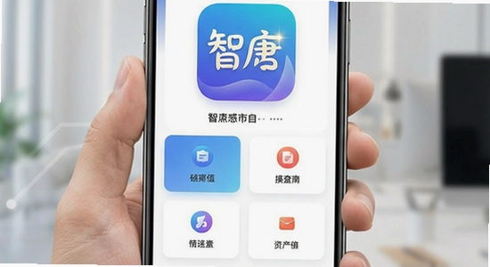 智唐app主界面功能展示图