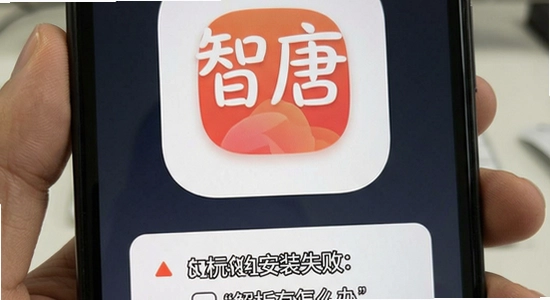 智唐app安装失败提示解析错误怎么办