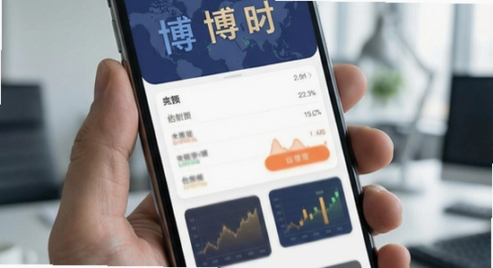 博时财富APP主界面展示
