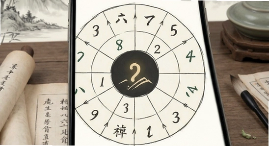 六爻断卦app排盘界面展示