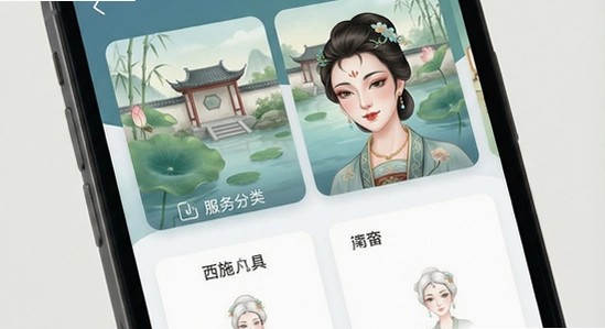 ��ʩ����APP��ҳ����������չʾ