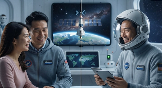 星际通信在情侣沟通与团队协作中的多场景应用