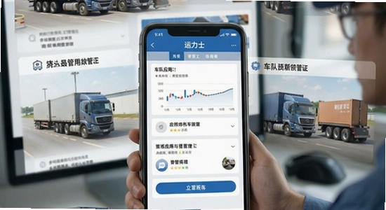 运力士商家版多场景应用与车队管理