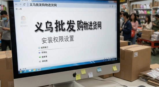义乌批发购物进货网安装权限设置
