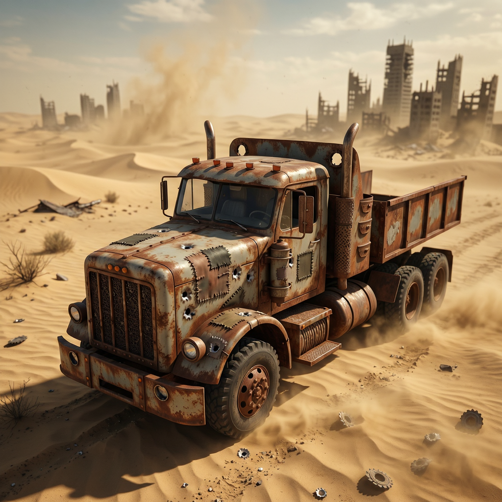 锈蚀卡车:废土运输(Rusty Truck)MOD菜单版下载截图