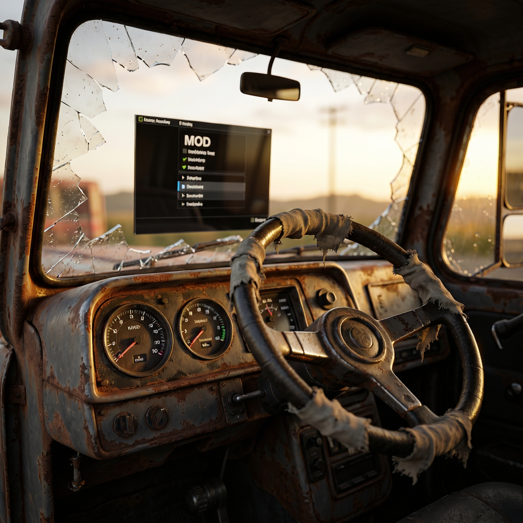 锈蚀卡车:废土运输(Rusty Truck)MOD菜单版下载截图