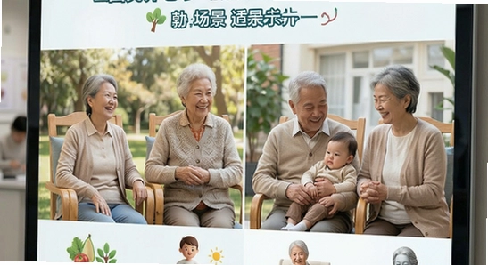 国民养老多场景适用人群展示图