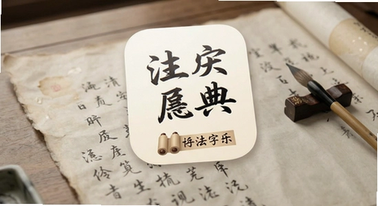 书法字典app主题功能展示