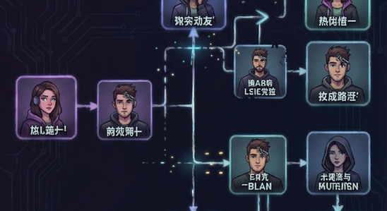非常规男友多结局分支流程图