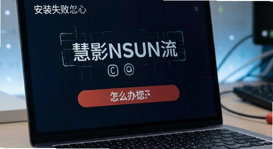 慧影时间流安装失败怎么办