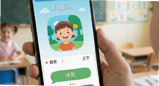���̰�Ӣ������App����չʾ