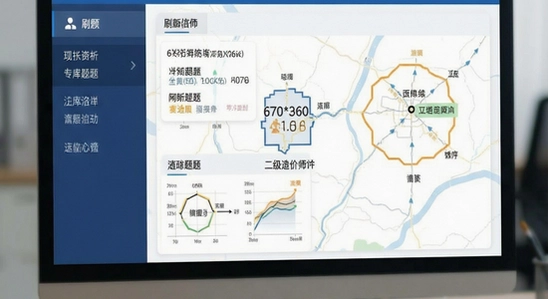 670*360二级造价师题库网刷题界面