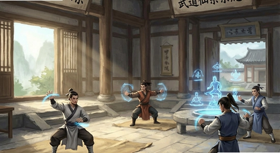 武道仙宗宗门修炼场景670x360