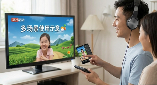 670*360 福视悦动多场景使用示意
