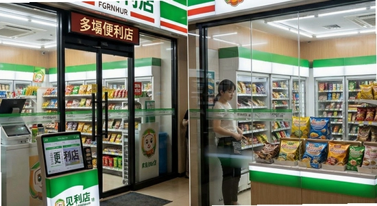 见福便利店多场景应用展示
