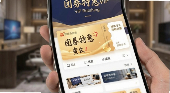 团券特惠VIP主界面展示