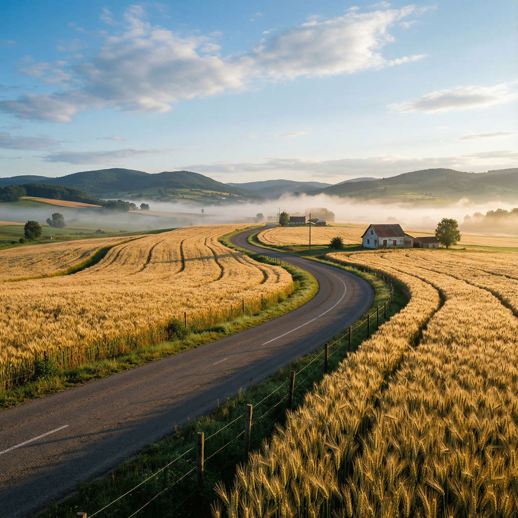 ����·(Rural Roads)�ٷ�����v1.5 ģ���ʻ