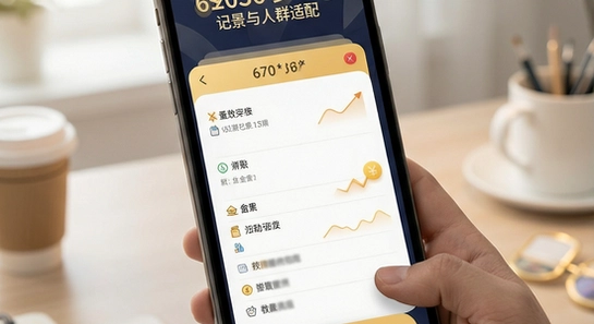 670*360 量金金多场景记账与人群适配展示