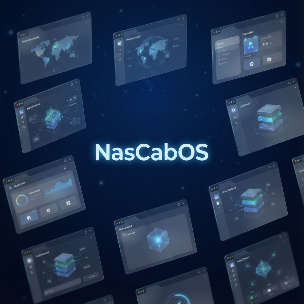 NasCabOS�ٷ������ؽ�ͼ