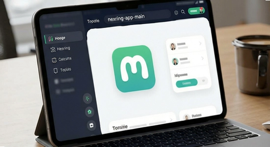 nexring-app-main-interface