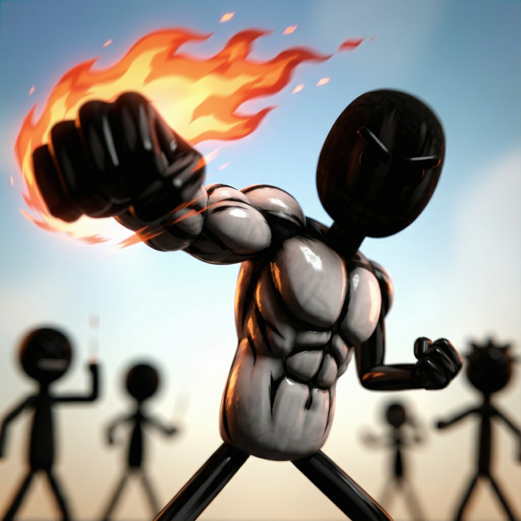 �����Ҷ������(Supreme Brawl Stickman Fight)�ٷ�������v3.4 �񶷾�����