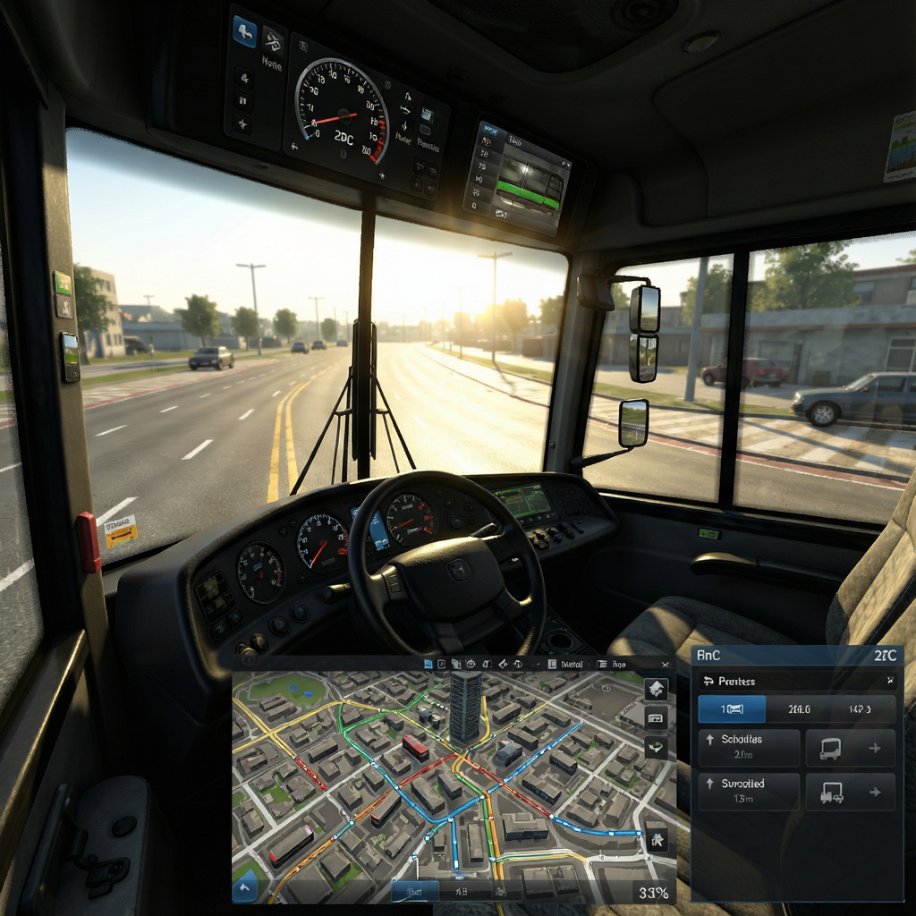 ��ʿģ��2(Bus Simulator 2)PC���԰����ؽ�ͼ