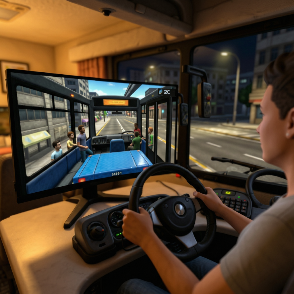 ��ʿģ��2(Bus Simulator 2)PC���԰����ؽ�ͼ